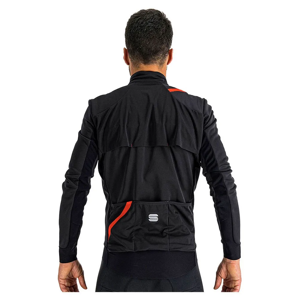 Sportful Fiandre Warm Jakke, Black Sportful Fiandre Warm Jakke, Black