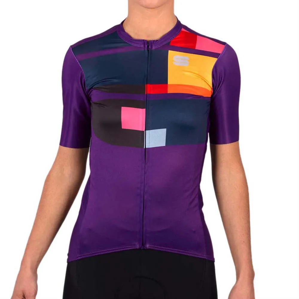 Sportful Idea Kort Ermet Trøye, Violet, L