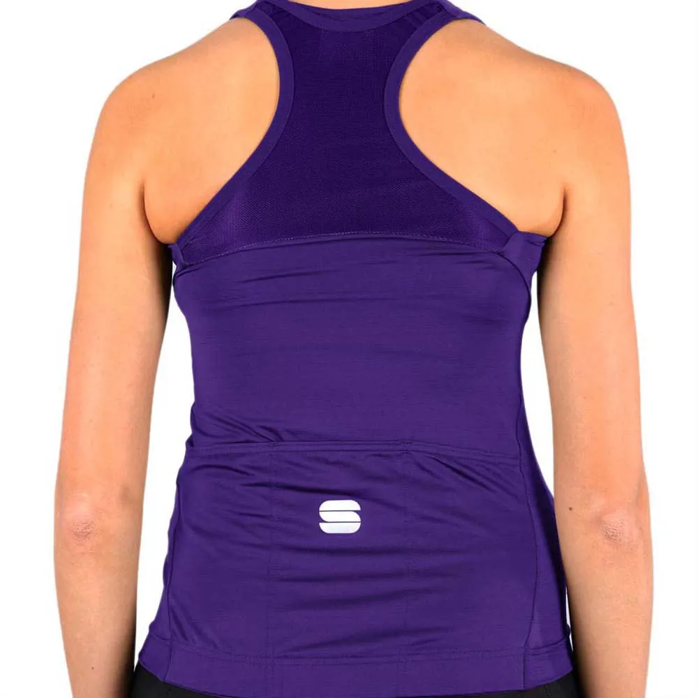 Sportful Kelly Ermeløs T-skjorte, Violet, L