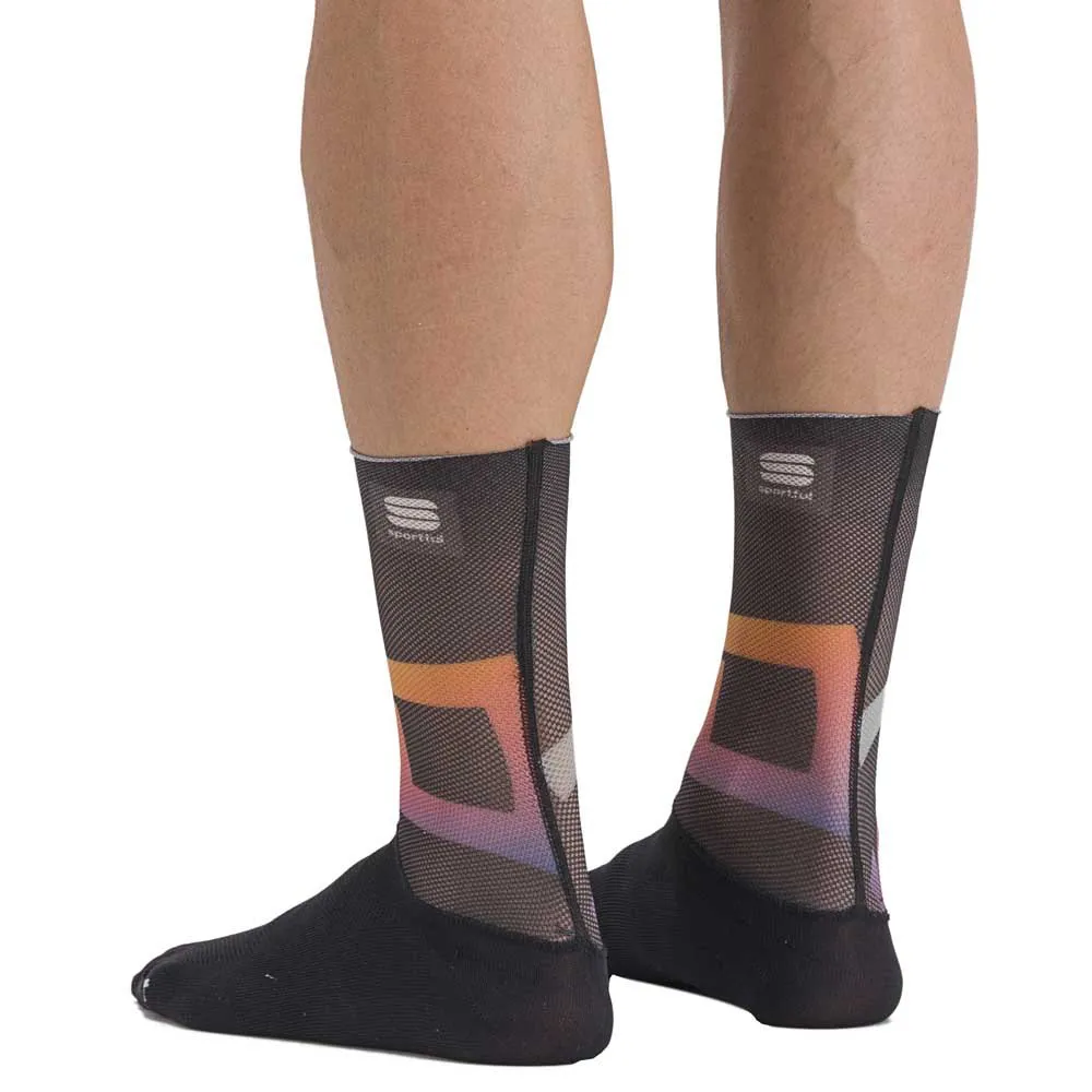 Sportful Peter Sagan Half Lange Sokker, Black