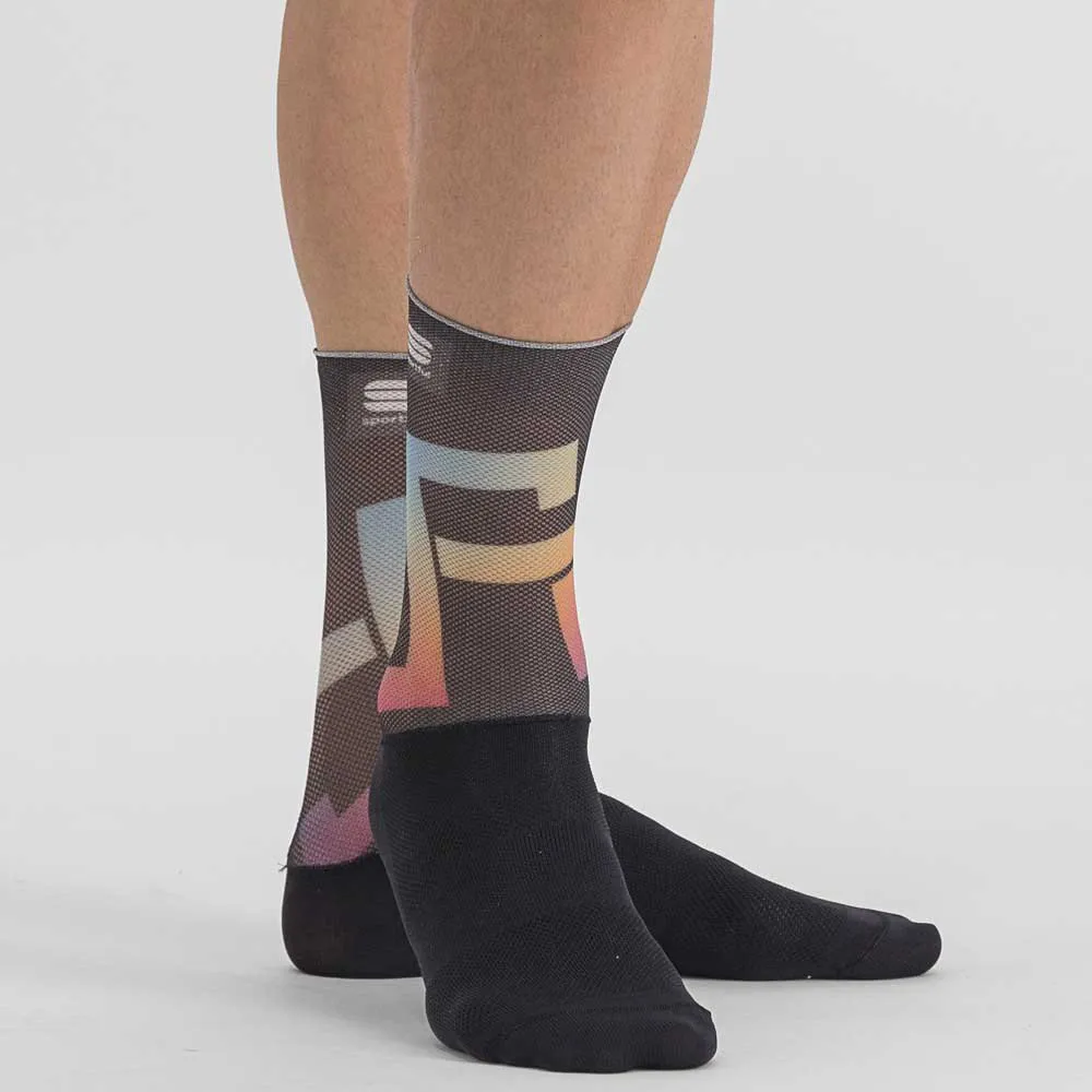 Sportful Peter Sagan Half Lange Sokker, Black