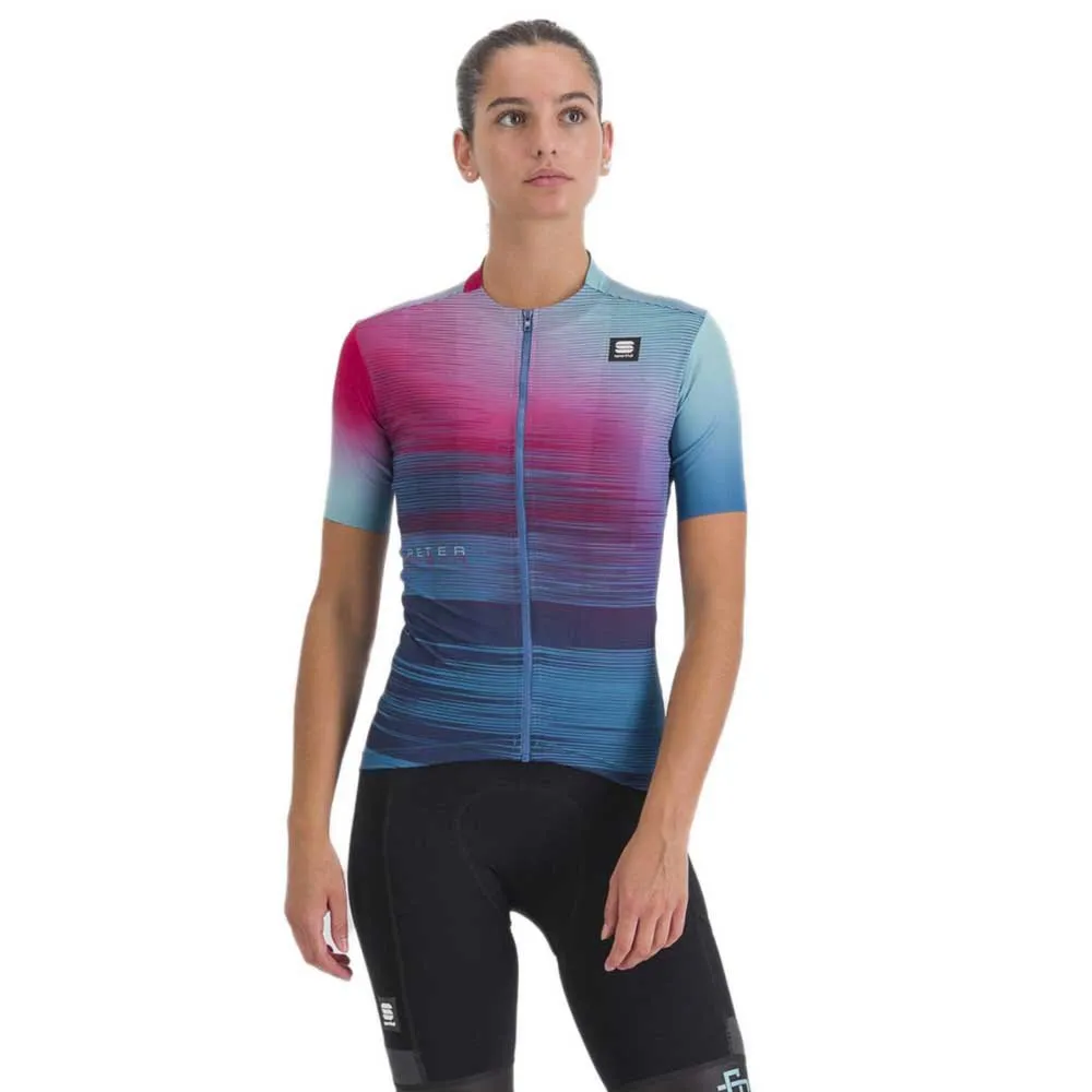 Sportful Peter Sagan Supergiara Kort Ermet Trøye, Juniper blue, L