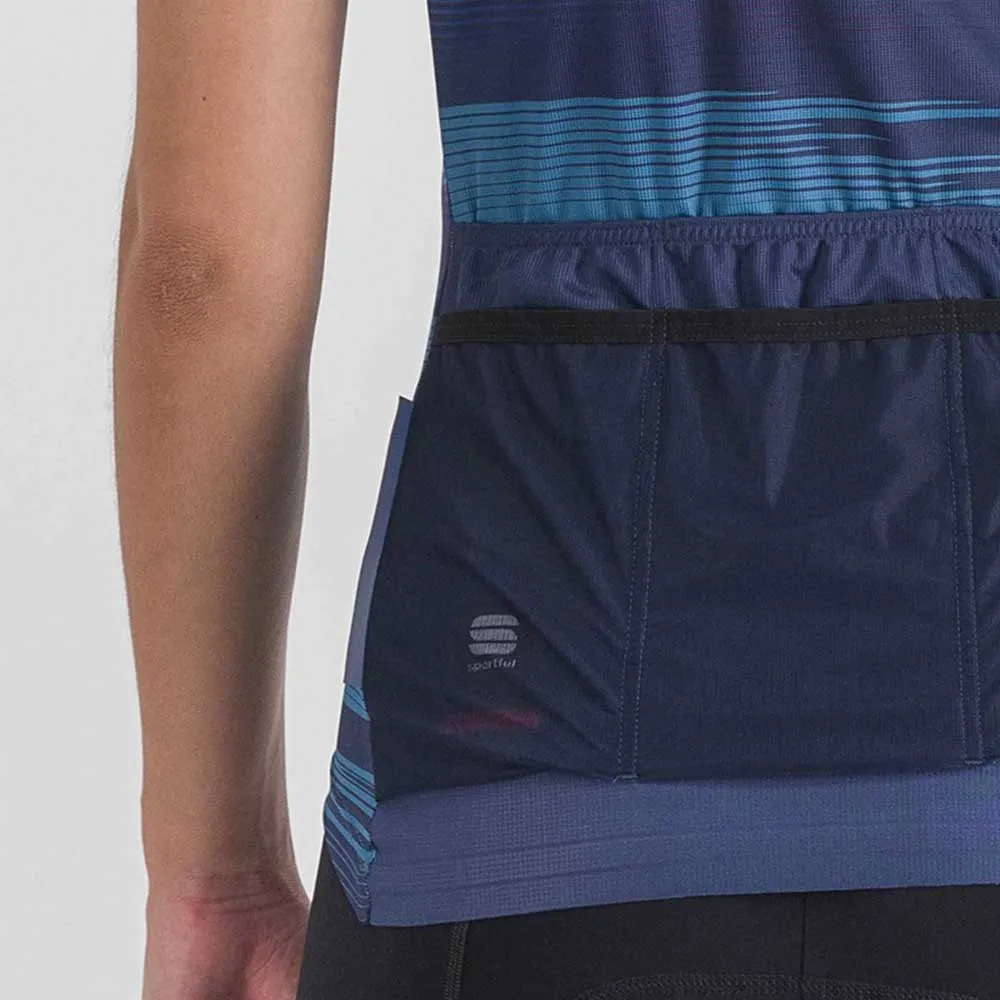 Sportful Peter Sagan Supergiara Kort Ermet Trøye, Juniper blue, L