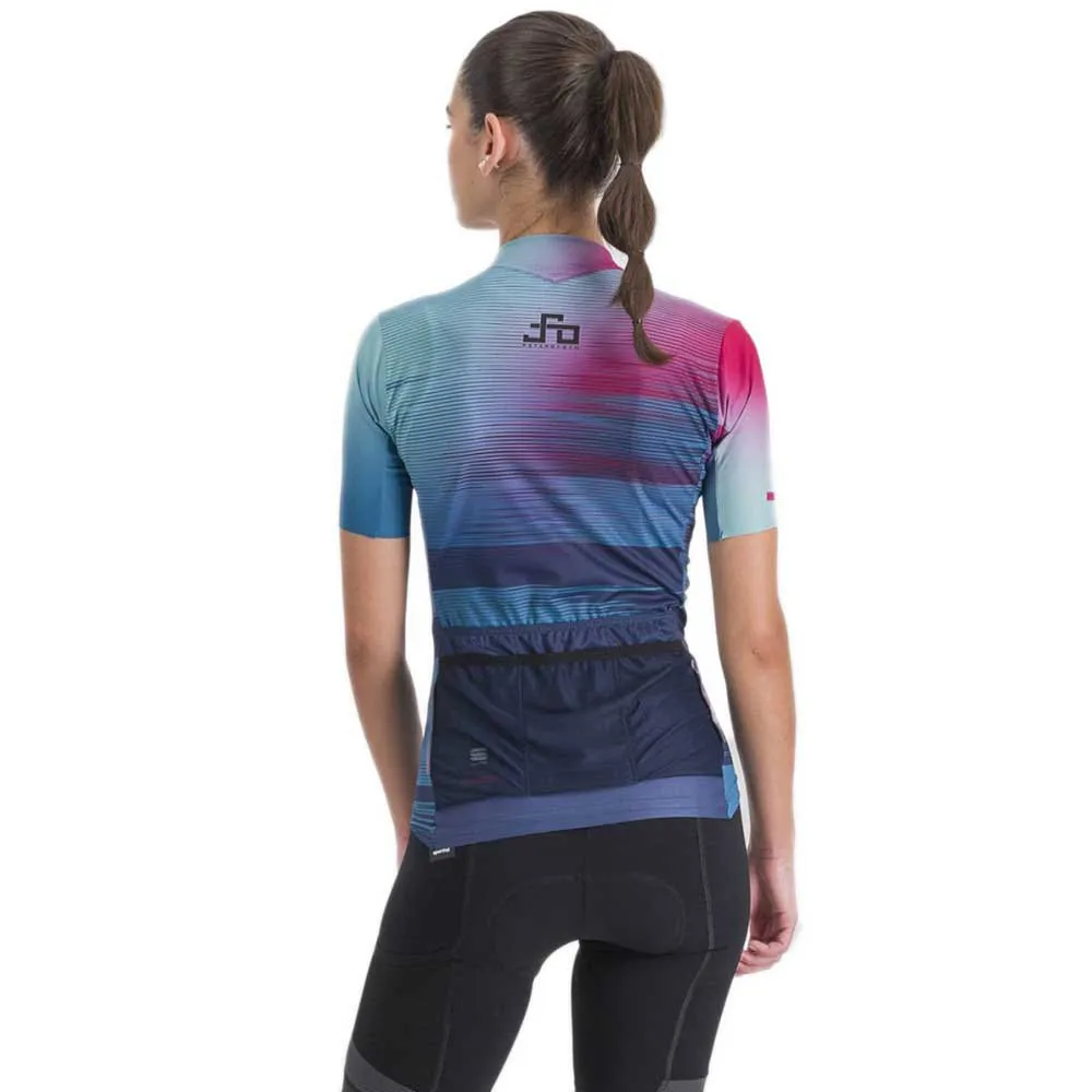 Sportful Peter Sagan Supergiara Kort Ermet Trøye, Juniper blue, L