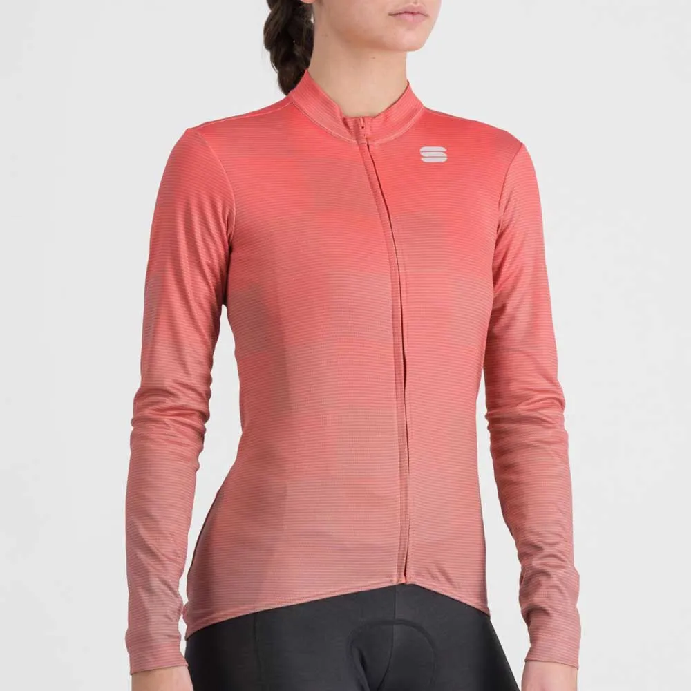 Sportful Rocket Thermal Langermet Trøye, Pompelmo pink, S Sportful Rocket Thermal Langermet Trøye, Pompelmo pink, S