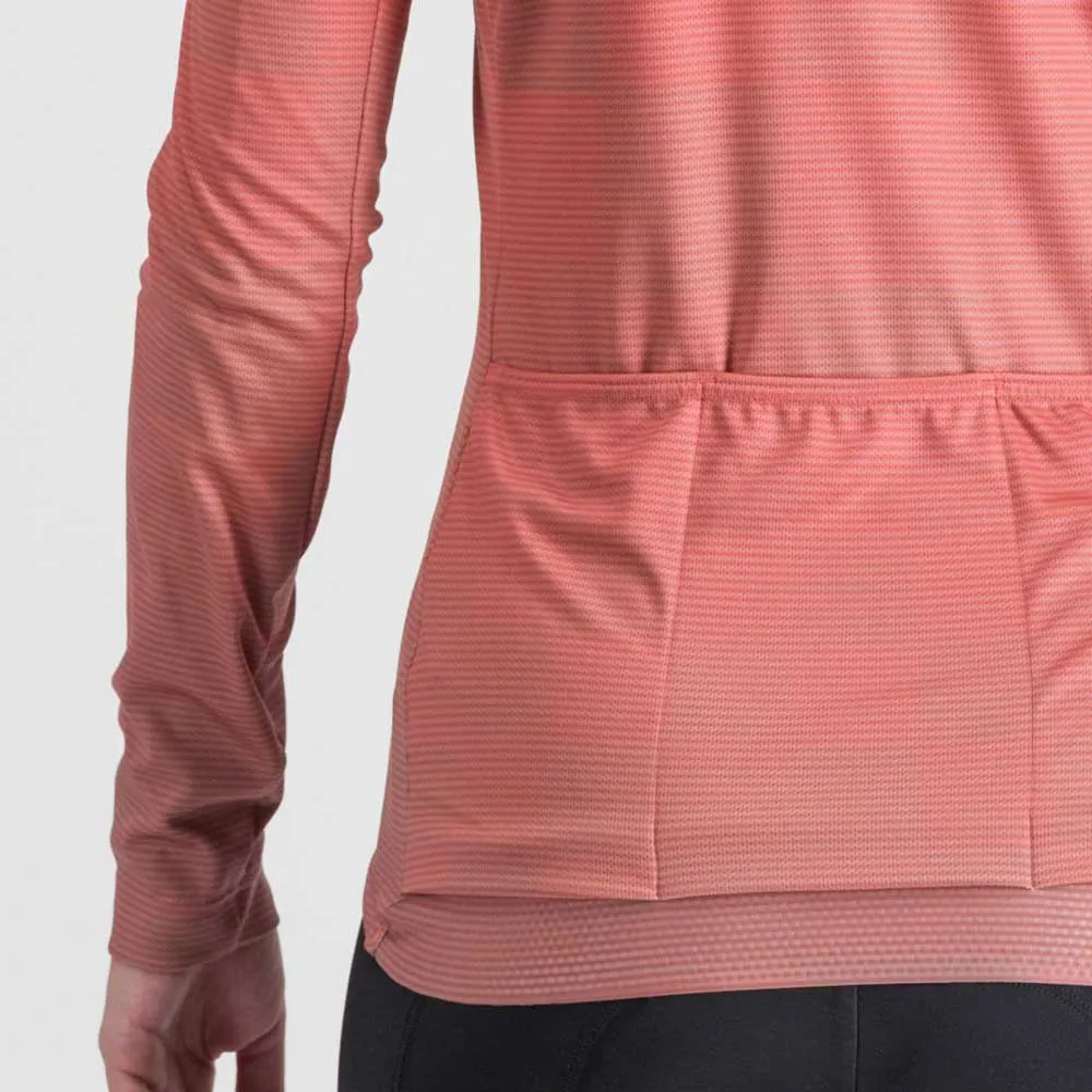 Sportful Rocket Thermal Langermet Trøye, Pompelmo pink, S Sportful Rocket Thermal Langermet Trøye, Pompelmo pink, S