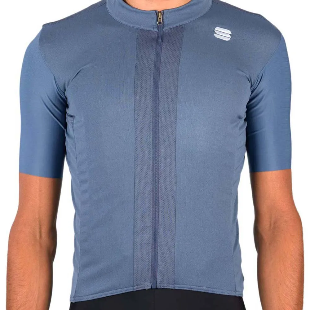 Sportful Strike Kort Ermet Trøye, Blue sea / black, XXL Sportful Strike Kort Ermet Trøye, Blue sea / black, XXL