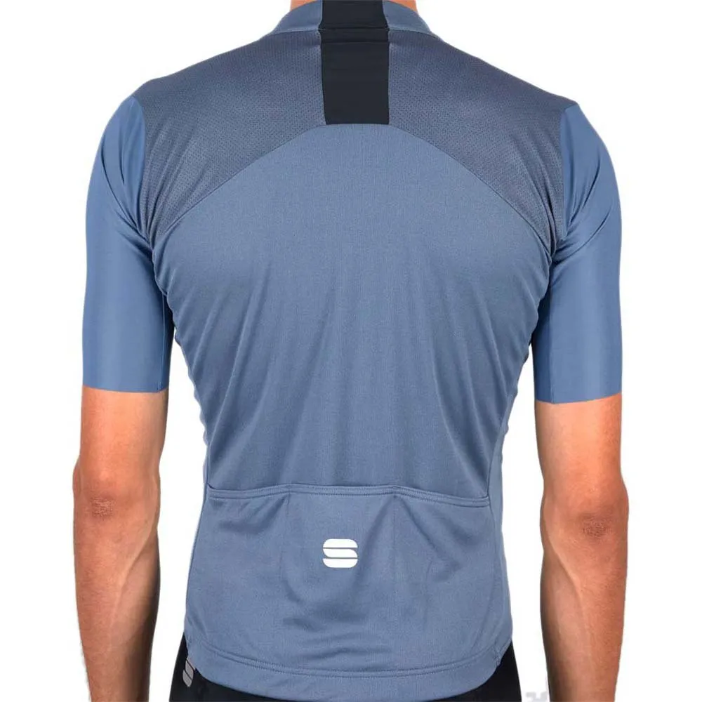 Sportful Strike Kort Ermet Trøye, Blue sea / black, XXL Sportful Strike Kort Ermet Trøye, Blue sea / black, XXL