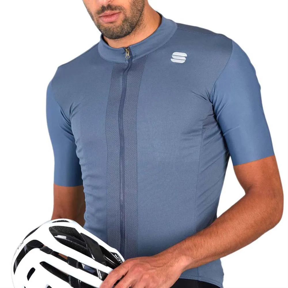 Sportful Strike Kort Ermet Trøye, Blue sea / black, XXL Sportful Strike Kort Ermet Trøye, Blue sea / black, XXL