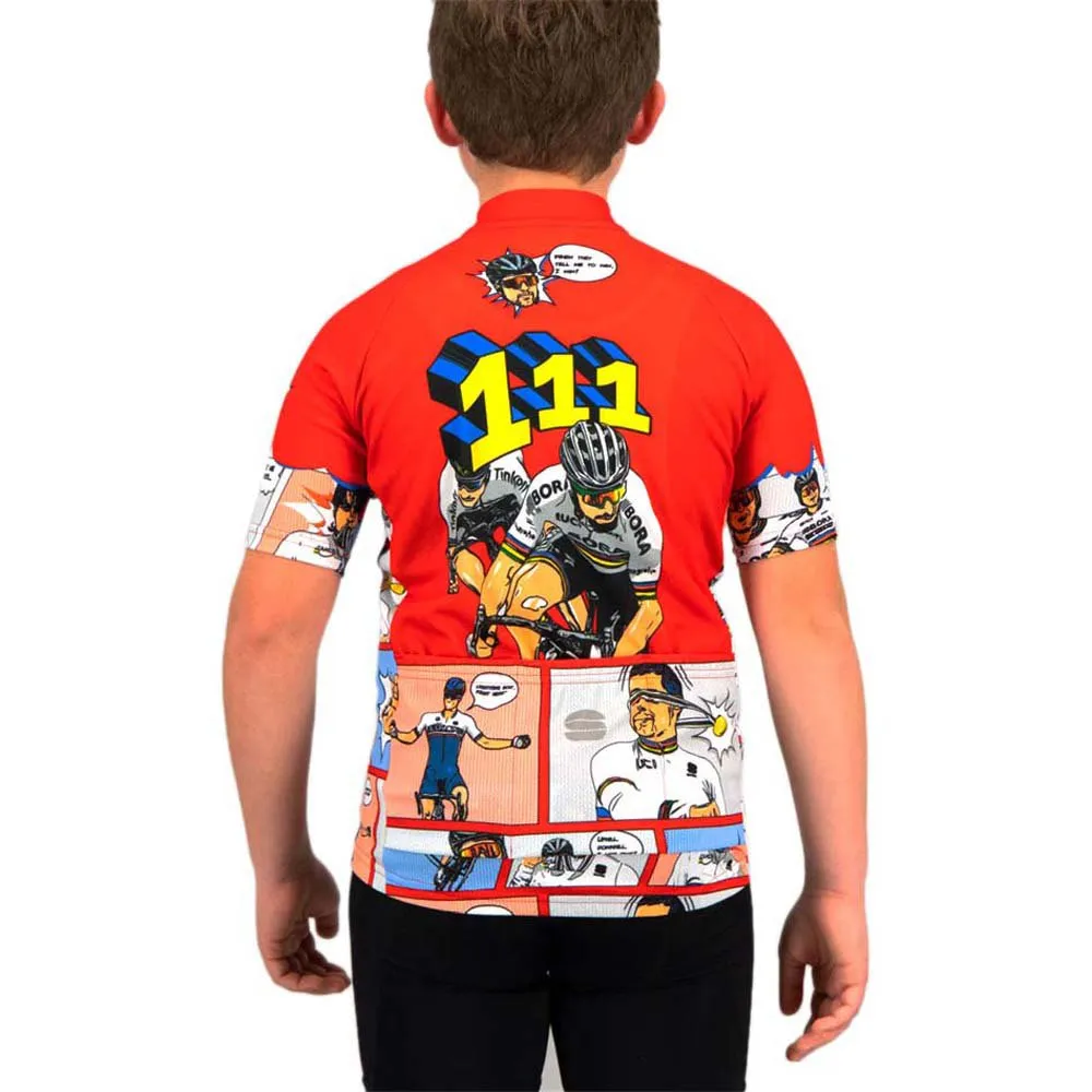 Sportful Super Peter Kort Ermet Trøye, Red