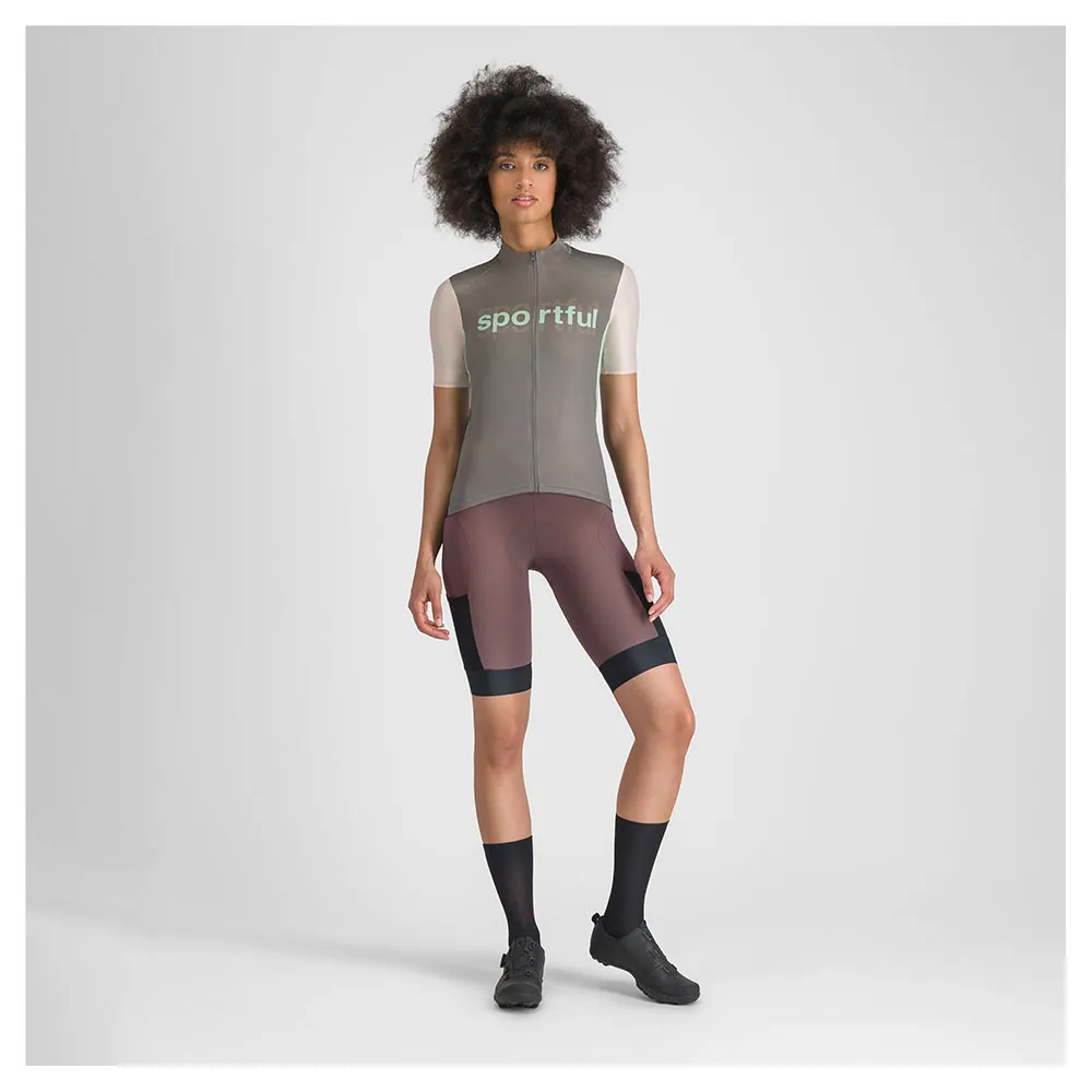 Sportful Supergiara Logo Kort Ermet Trøye