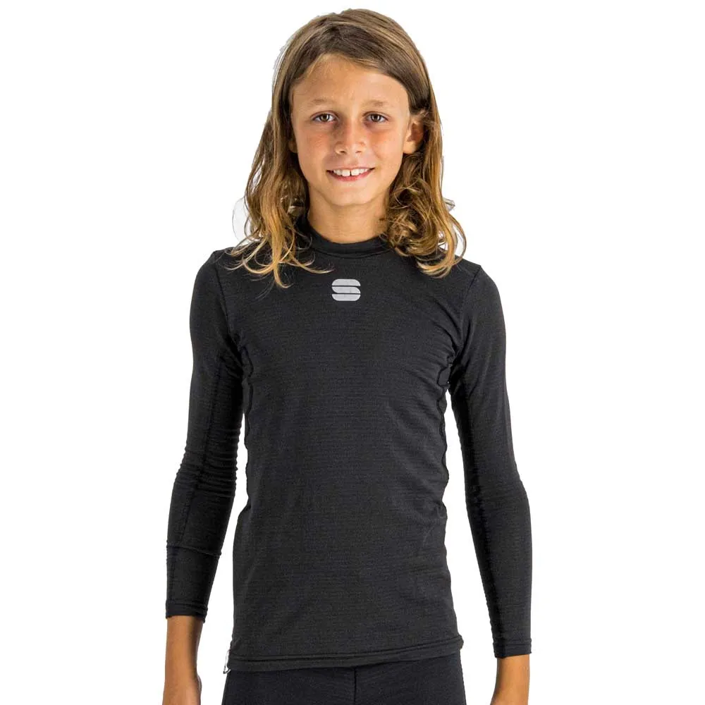 Sportful Td Mid Langarmet Baselag, Black, 10Y Sportful Td Mid Langarmet Baselag, Black, 10Y
