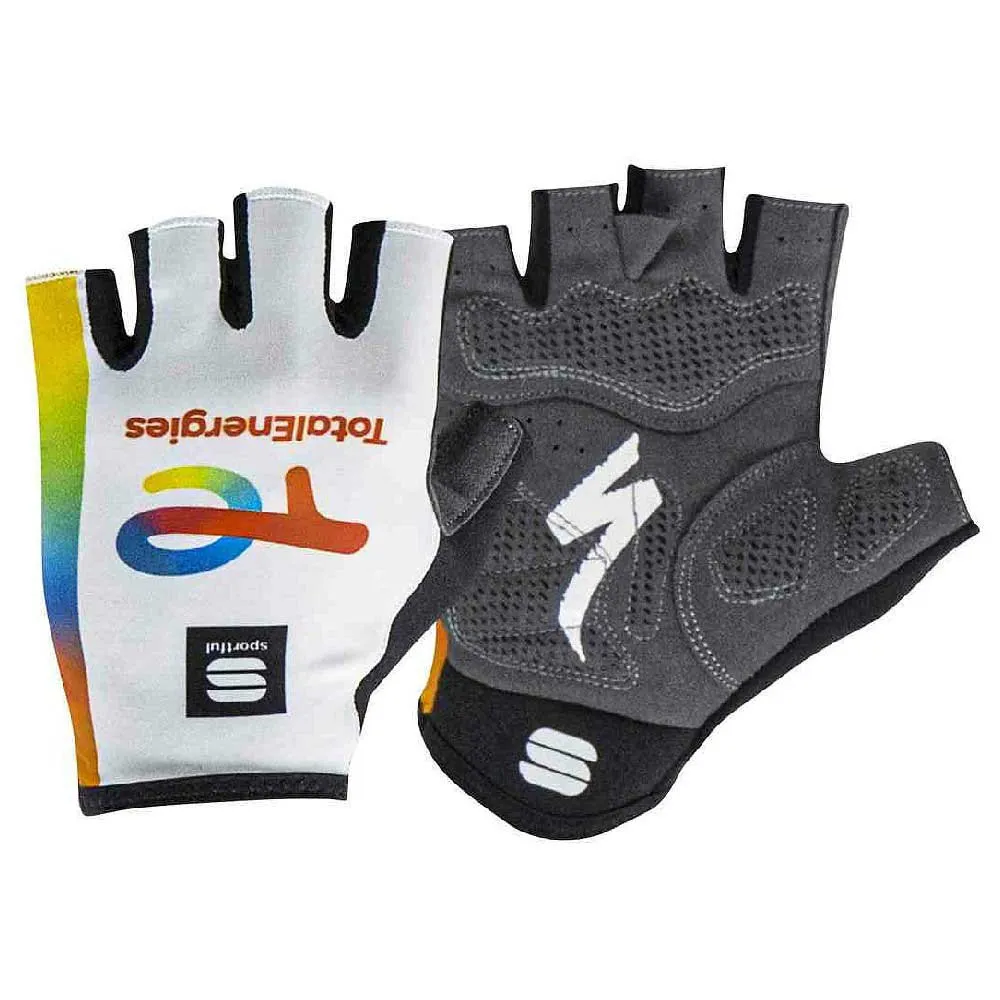 Sportful Total Energies Race Team Korte Hansker, White