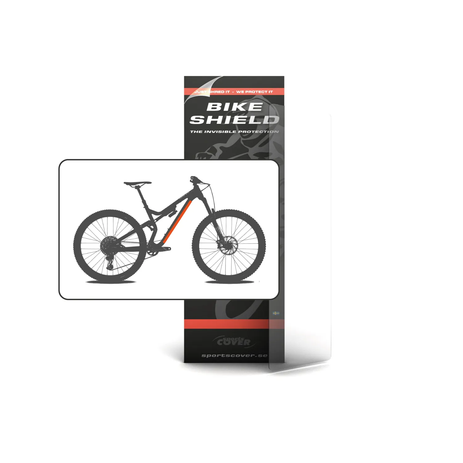 Sportscover BikeShield beskyttelse Large Matt