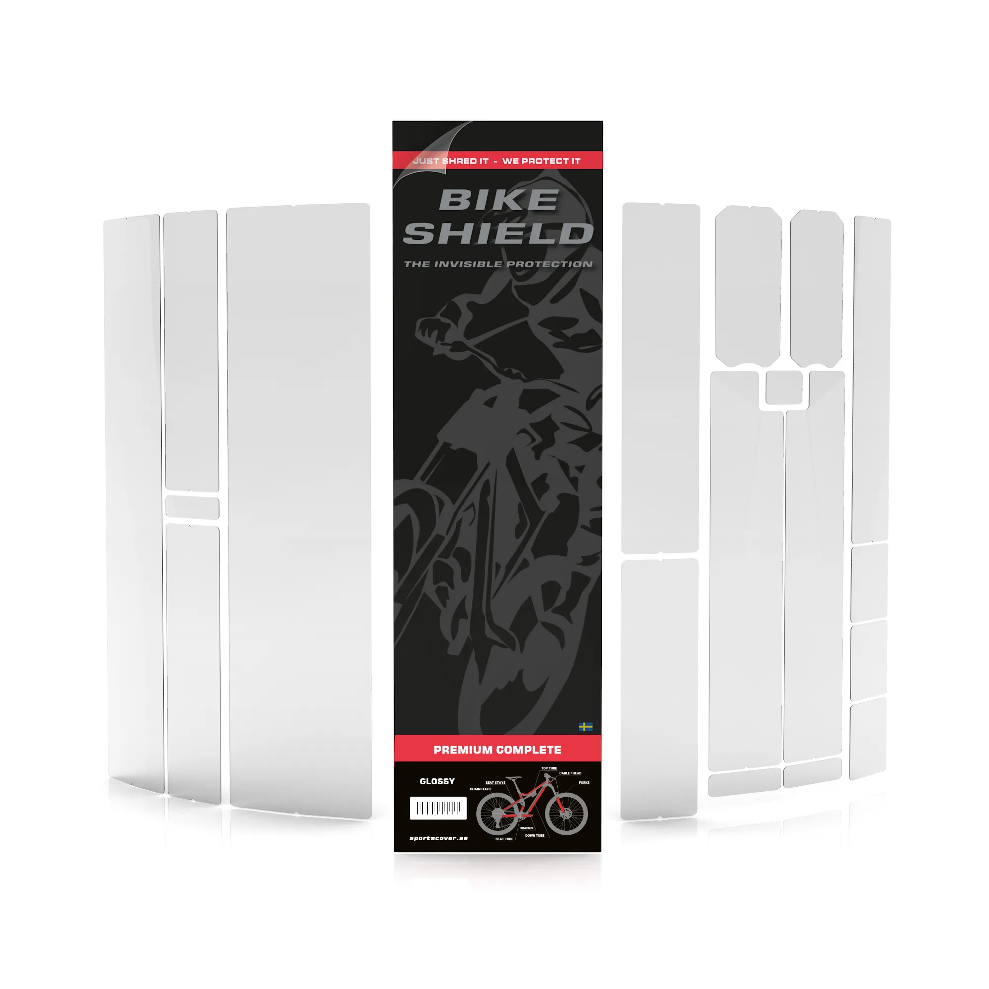 Sportscover BikeShield Premium Komplett Kit Matt Sportscover BikeShield Premium Komplett Kit Matt
