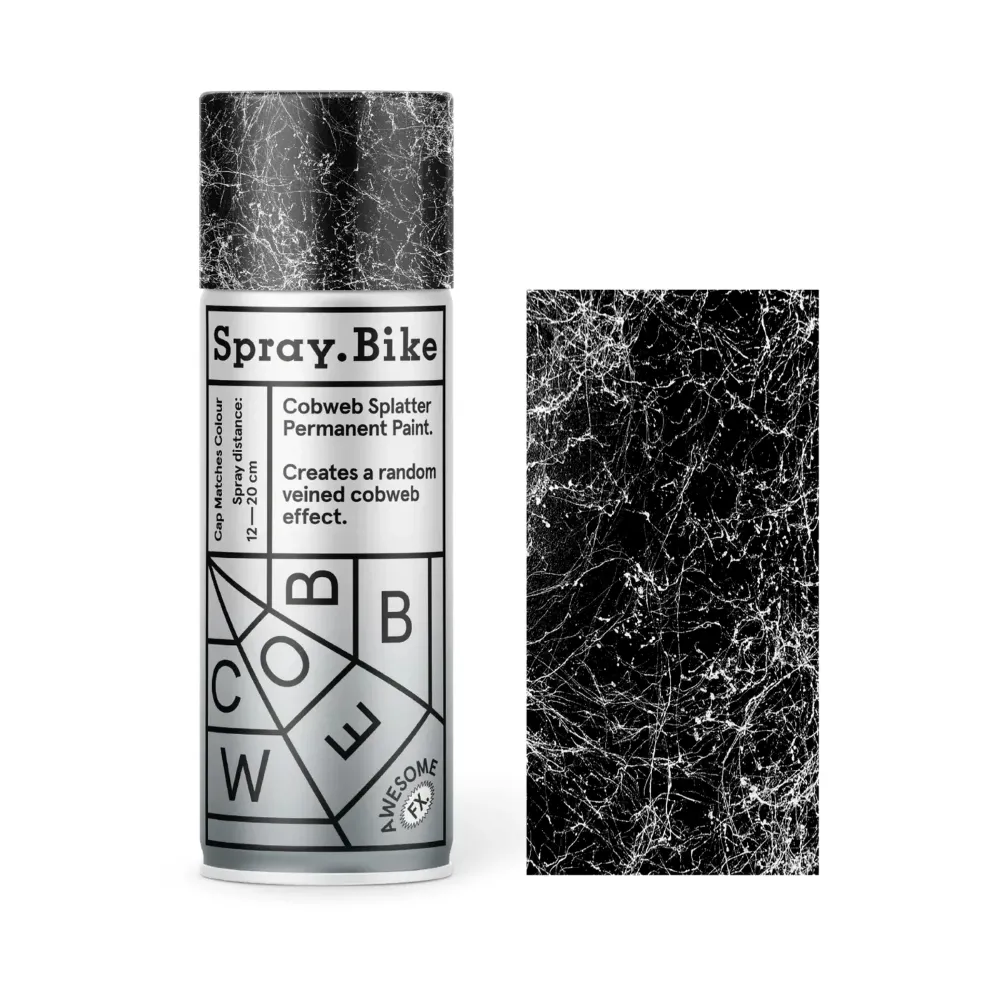 Spray Bike Spray.Bike spraymaling 400 ml Awesome FX Cobweb hvit