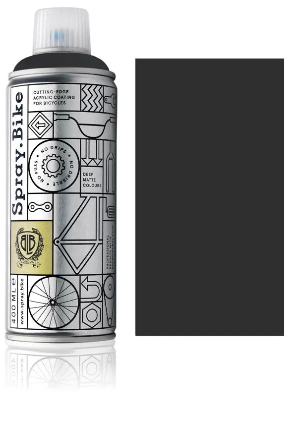 Spray Bike Spray.Bike Spraymaling 400 ml Nightshade Raven Grey Spray Bike Spray.Bike Spraymaling 400 ml Nightshade Raven Grey