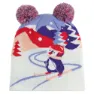 Spyder Bitsy Penguin Double Pom Lue, Multi, M/L
