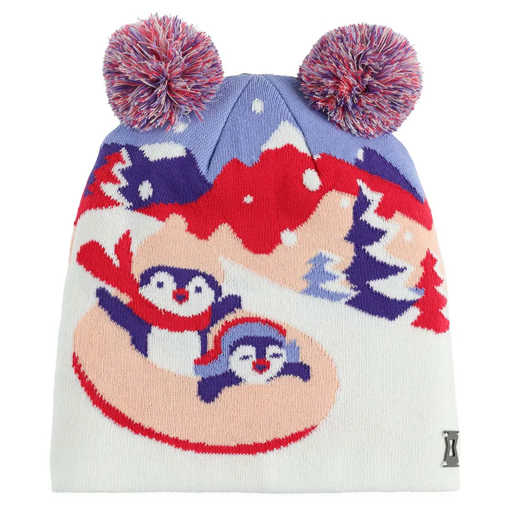 Spyder Bitsy Penguin Double Pom Lue