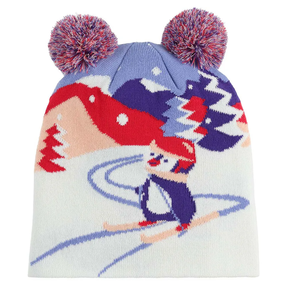 Spyder Bitsy Penguin Double Pom Lue