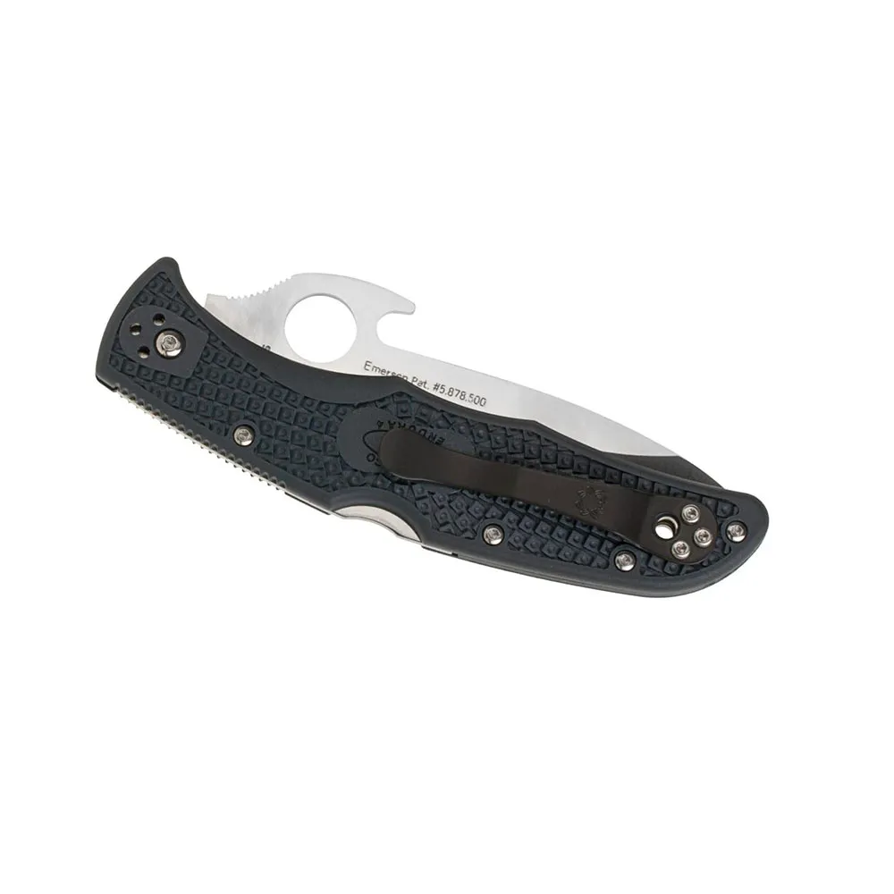 Spyder C10 Endura4 Lightweight Emerson Opener Folder Lommekniv, Silver, One Size