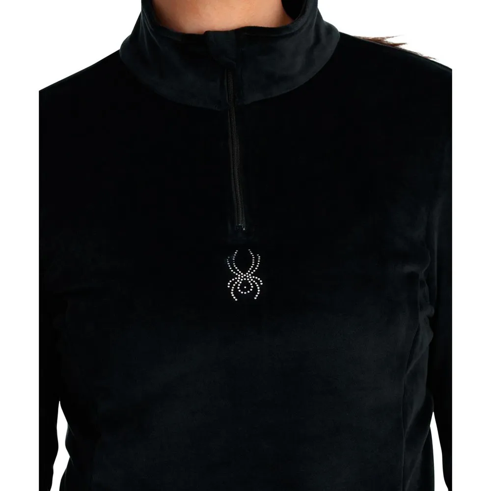 Spyder Shimmer Bug Fleecejakke Med Halv Glidelås Spyder Shimmer Bug Fleecejakke Med Halv Glidelås