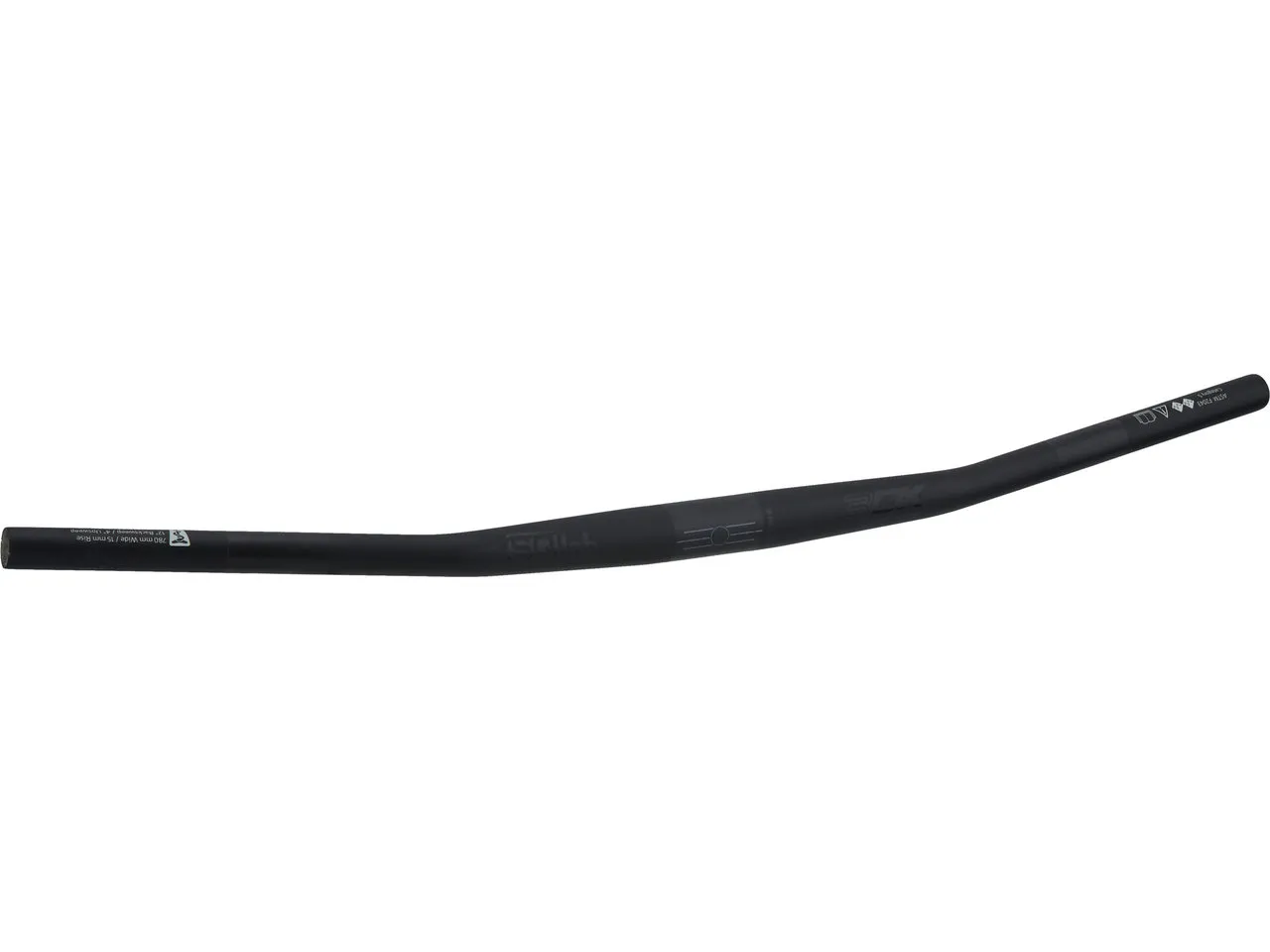 SQlab 3OX MTB 31.8 Low 15 mm Riser Carbon Lenker, 780mm
