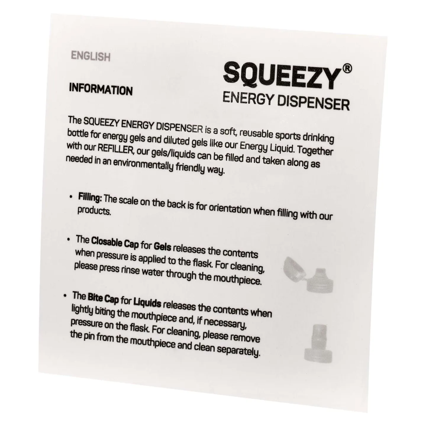 Squeezy Energy Dispenser klemrør