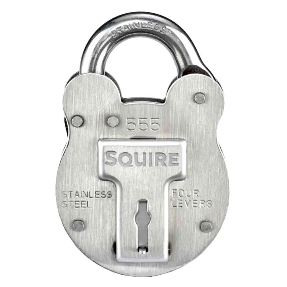 Squire Locks 8 Mm Lås, Stainless steel Squire Locks 8 Mm Lås, Stainless steel