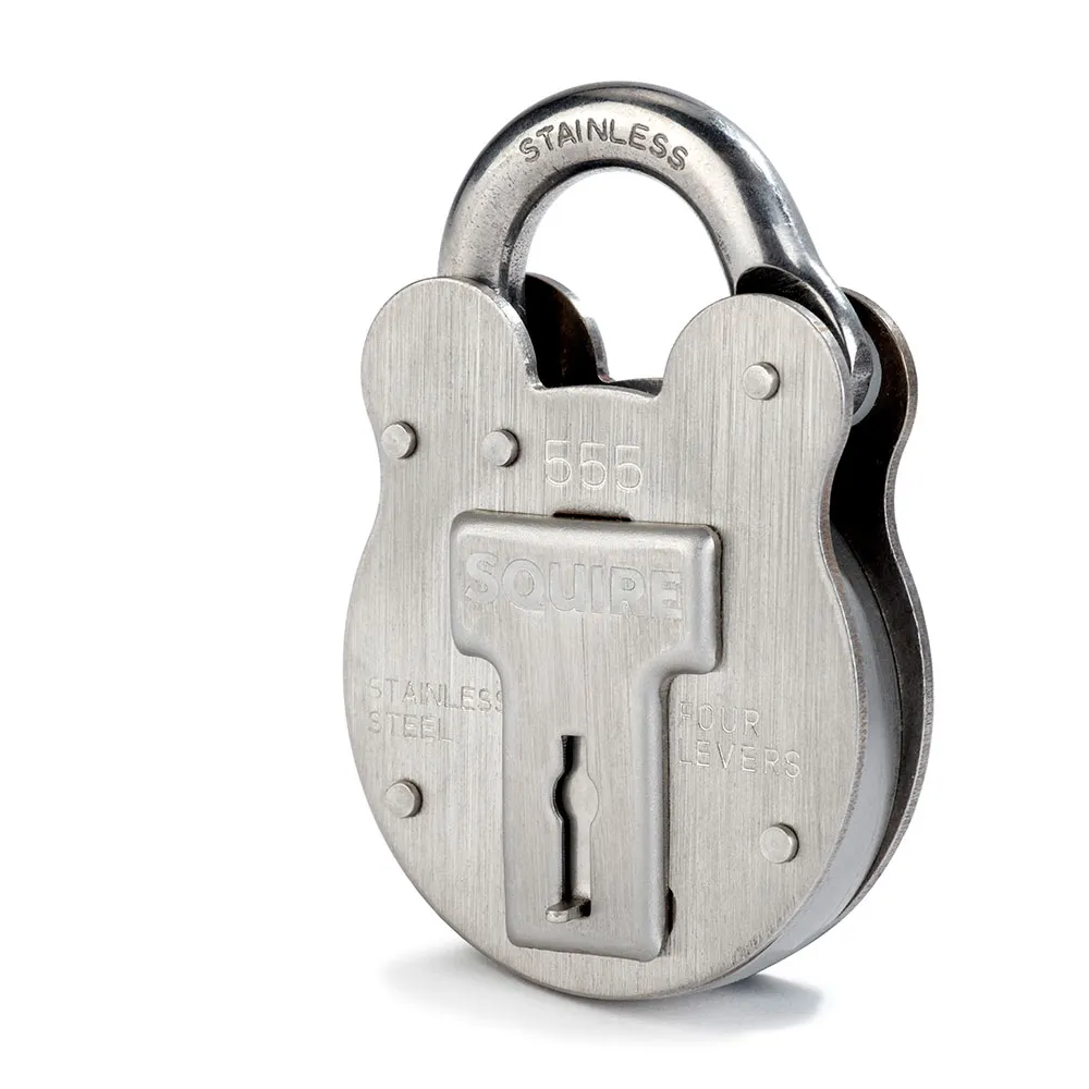 Squire Locks 8 Mm Lås, Stainless steel Squire Locks 8 Mm Lås, Stainless steel
