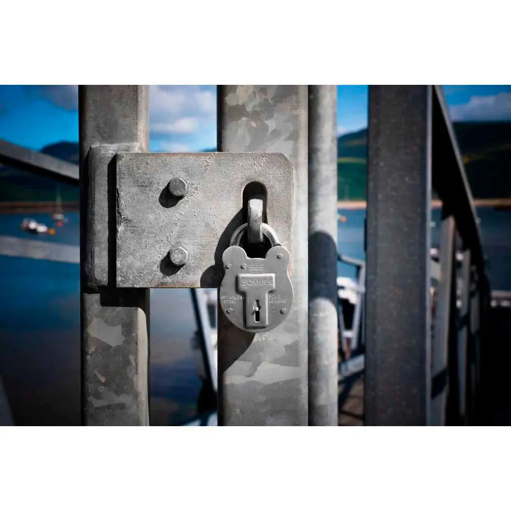 Squire Locks 8 Mm Lås, Stainless steel Squire Locks 8 Mm Lås, Stainless steel