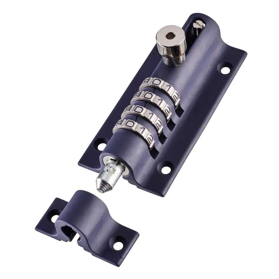 Squire Locks Combi 4 Lås, Grey Squire Locks Combi 4 Lås, Grey