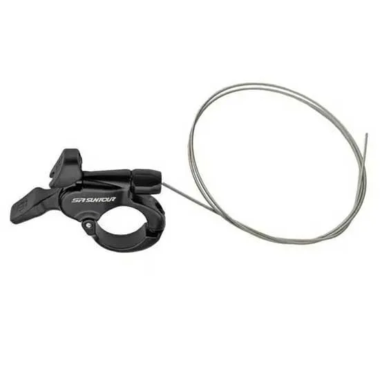 SR Suntour Sf14-xcr-air Rlr Ds 233 Mm Mtb-gaffel, Black, 29", 100mm
