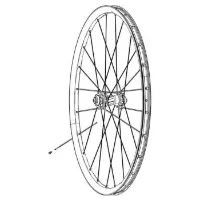 SRAM 303 B1single Rim+1 Extra Decal Klistremerker SRAM 303 B1single Rim+1 Extra Decal Klistremerker