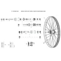 SRAM 3zero 27 Moto Silver Single Rim Klistremerker SRAM 3zero 27 Moto Silver Single Rim Klistremerker