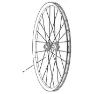 SRAM 404 Disc Single Rim+1 Extra Decal Klistremerker