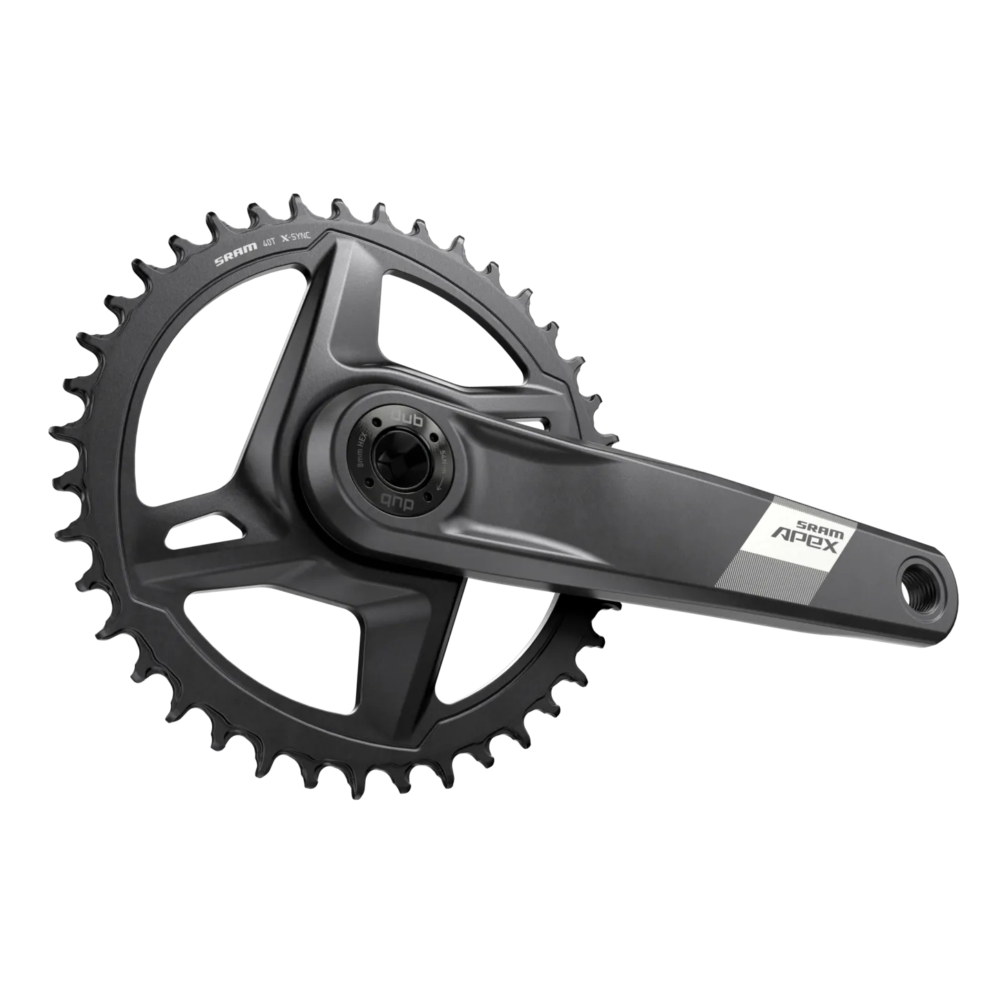 SRAM Apex 1x Wide D1 DUB 40T Kranksett SRAM Apex 1x Wide D1 DUB 40T Kranksett