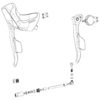 SRAM Apex Etap Axs Right Disc Spakesett SRAM Apex Etap Axs Right Disc Spakesett