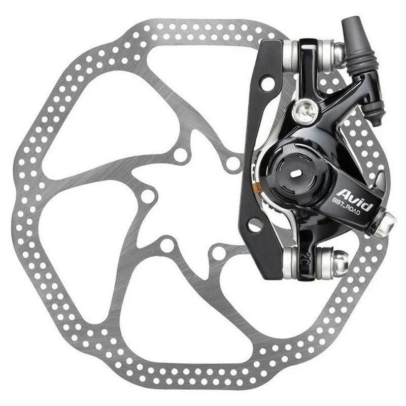SRAM Bb7 Road Disc Centerline Rotor Bremseklosser, Anodized black / white, 140mm