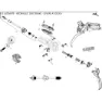 SRAM Carbon G2 Ultimate Disc Bremsehendel, Lunar grey, One Size