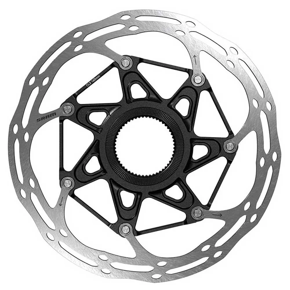 SRAM Centerline 2p Centerlock External Bremsekive, Black, 180mm