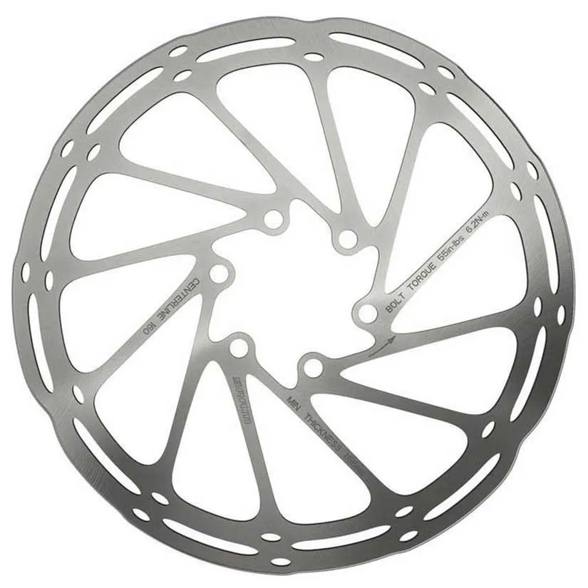 SRAM Centerline Bremsekive Refurbished, Silver, 140mm
