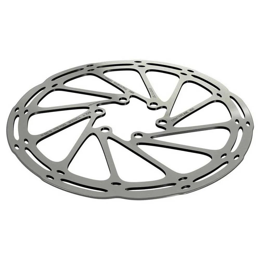 SRAM Cl Bremsekive, Silver, 180mm SRAM Cl Bremsekive, Silver, 180mm