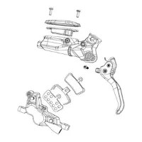 SRAM Code 2011-2016 Organiske Skivebremseklosser 20 Par SRAM Code 2011-2016 Organiske Skivebremseklosser 20 Par