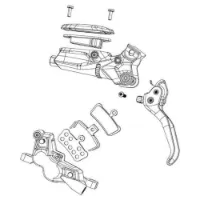 SRAM Code Bronze Stealth C1 Spakesett SRAM Code Bronze Stealth C1 Spakesett