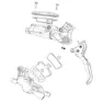 SRAM Code Silver Stealth Skivebremsekaliper, Black, One Size