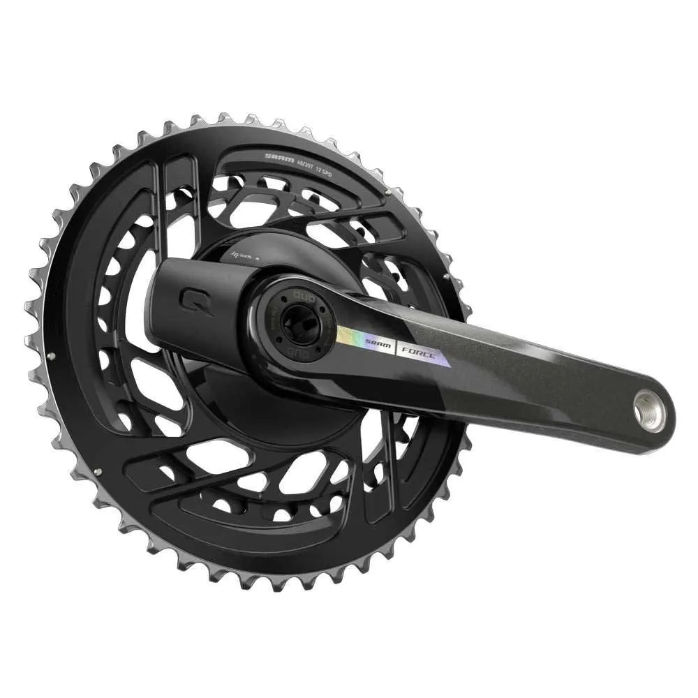 SRAM Force Axs D2 Spider Dub Krank Med Effektmåler Refurbished, Black, 172.5mm SRAM Force Axs D2 Spider Dub Krank Med Effektmåler Refurbished, Black, 172.5mm