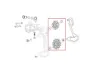 SRAM Force AXS E1 pulley kit, Svart