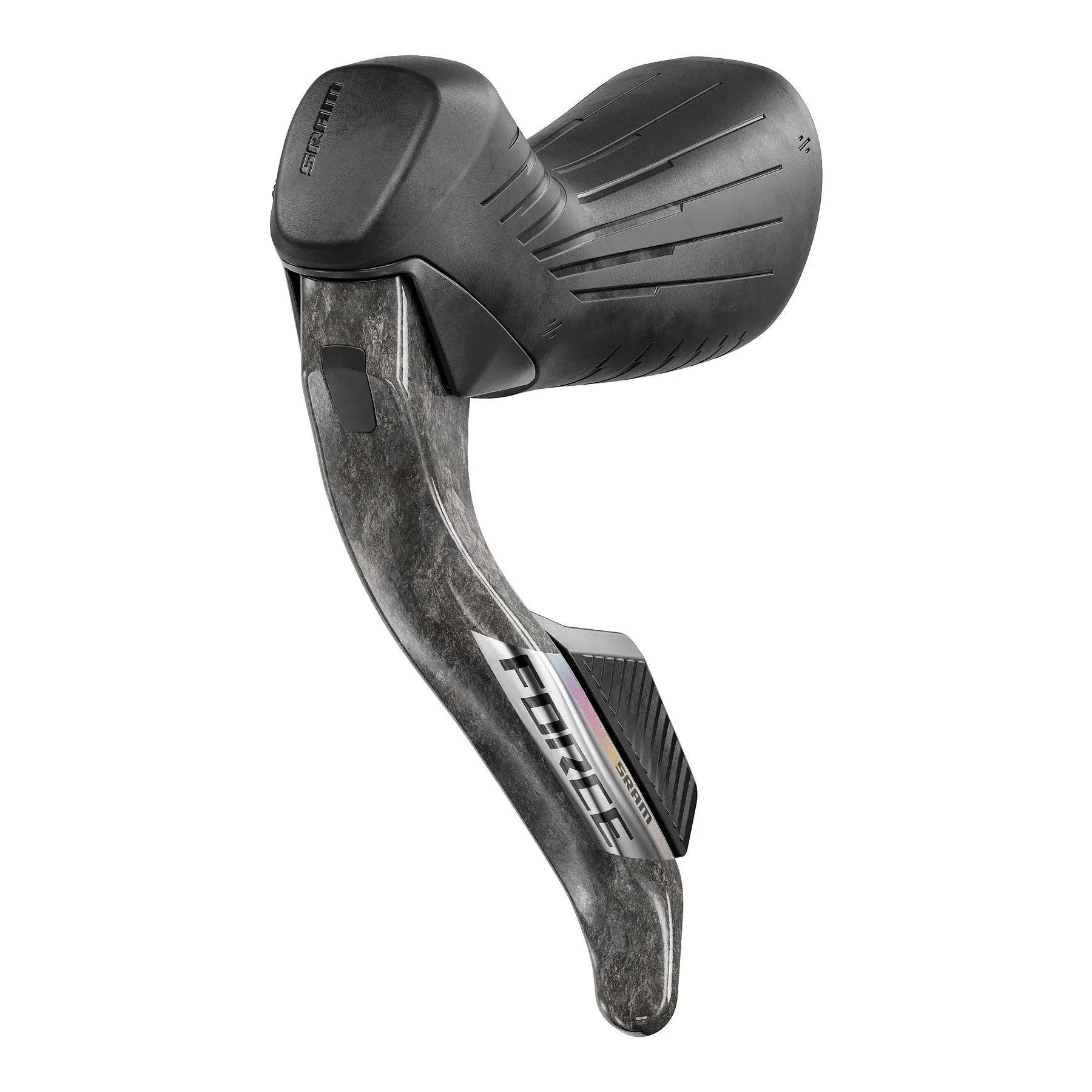SRAM FORCE AXS HRD Shift Brake + Hydraulic Disc Brake E1 front, Carbon black, RIGHT SRAM FORCE AXS HRD Shift Brake + Hydraulic Disc Brake E1 front, Carbon black, RIGHT