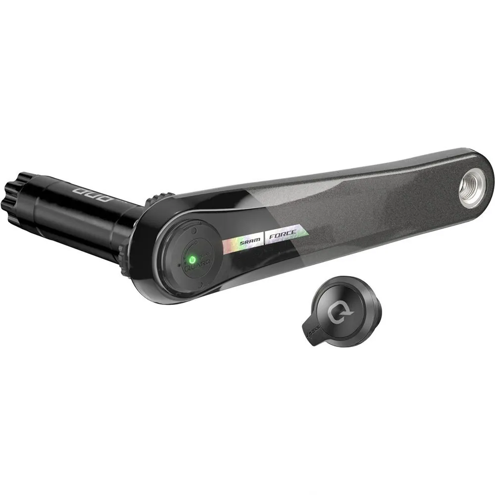 SRAM Force D2 Dub Venstre Krank Med Effektmåler Refurbished, Black, 170mm